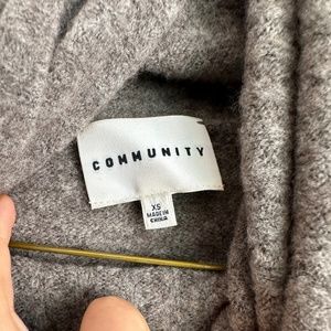 Community wool sweater